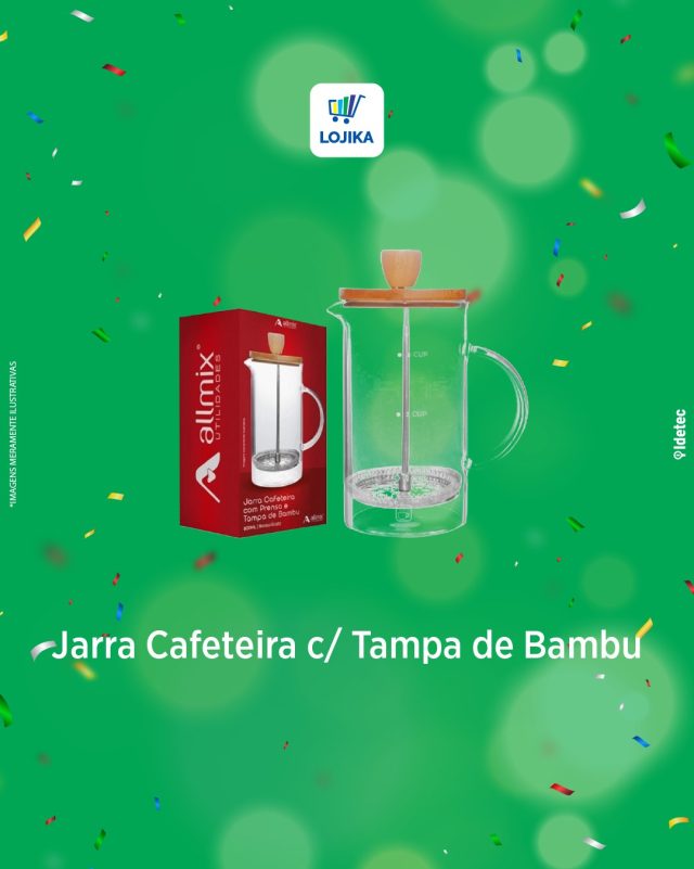 ☕✨ Café artesanal com mais sabor e estilo! ✨☕
Transforme sua rotina com a Jarra de Borossilicato Cafeteira com Prensa 600ml! Feita para quem ama um café encorpado e cheio de sabor, ela combina sofisticação, resistência e sustentabilidade.
🌿 Destaques da cafeteira:
✔ Vidro borossilicato ultra resistente.
✔ Prensa de alta qualidade para extração perfeita.
✔ Tampa de bambu sustentável e design moderno.
✔ Luva protetora para mais segurança no uso.
✔ 600ml de capacidade, ideal para 2 a 3 pessoas!
🌟 Tenha um café incrível a qualquer hora do dia!
🛒 Lojika Botucatu
⏰ Loja aberta diariamente das 9h às 22h.
📍 R. Amando de Barros, 1105 - Centro, Botucatu - SP
#Lojika #LojikaBotucatu #CaféArtesanal #CafeteiraPrensa