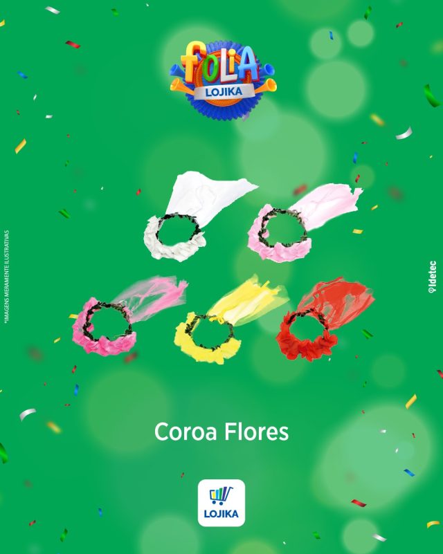 🌸✨ Coroa de Flores – O Detalhe Que Faz Toda Diferença! ✨🌼
Aposte na Coroa de Flores para um look ainda mais incrível! 🌸💃 Seja no Carnaval, festas temáticas ou eventos especiais, esse acessório é o complemento perfeito para sua fantasia! 🎊
🛍 Destaques da Coroa de Flores:
✔ Charme delicado e sofisticado.
✔ Confortável para uso prolongado.
✔ Combina com qualquer look festivo!
🌟 Dê um toque floral à sua produção e brilhe na festa!
🛒 Lojika Botucatu
⏰ Loja aberta diariamente das 9h às 22h.
📍 R. Amando de Barros, 1105 - Centro, Botucatu - SP, 18600-050
#Lojika #LojikaBotucatu #CoroaDeFlores #LookEncantado